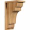 Ekena Millwork New Brighton Rough Sawn Corbel w/Backplate, Western Red Cedar, 8"W x 12"D x 20"H COR08X12X20NEB01RWR - alternate 1